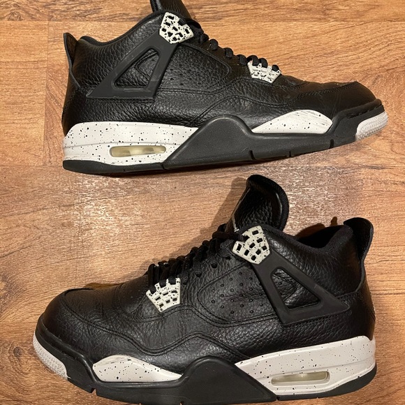 Nike Air Jordan Retro 4 Oreo Size 8.5